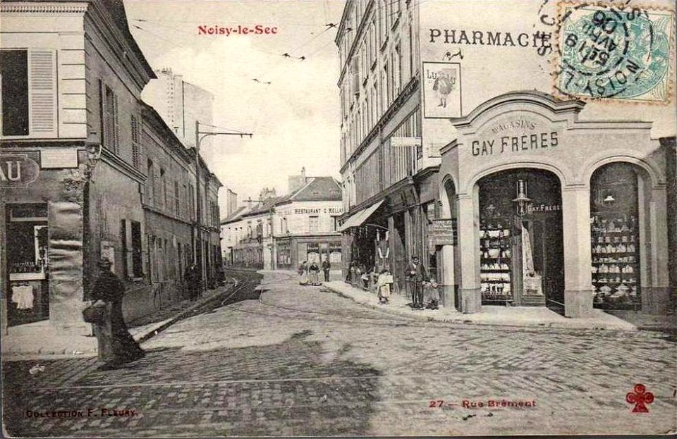 Noisy-le-Sec.Rue Brément