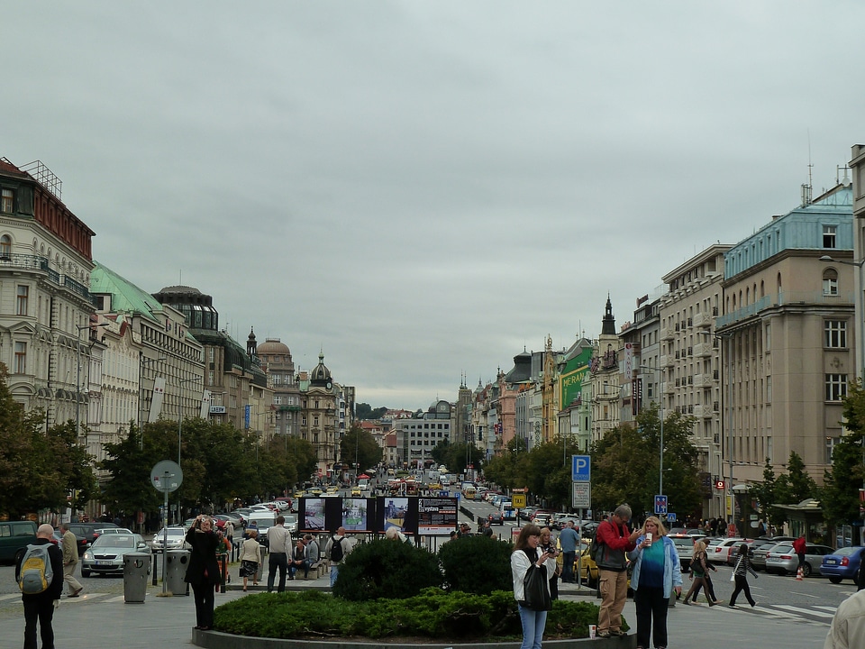 Street of Prague Rytirska Praga photo