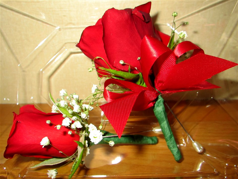 Corsages first formal night