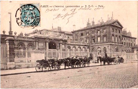 Paris.Hôpital Lariboisière.1904