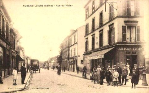 Aubervilliers.Rue du Vivier.Au bon coin