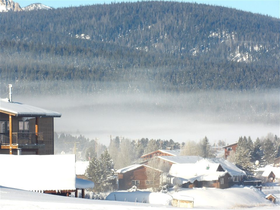 winter morning in stanley