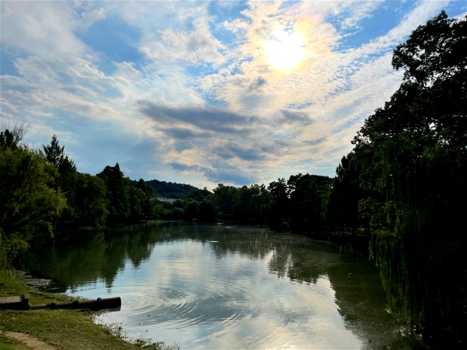 Lake in Yoctangee Park Chillicothe OH 2022