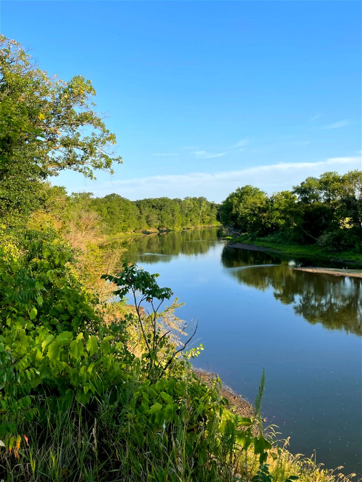 Park near Crow Wing River MN 2022 Aug