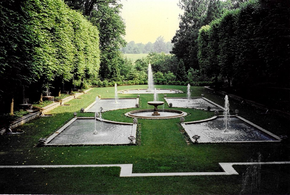 Longwood Gardens - Pennsylvania  - Pierre S Du Pont Estate - ChesterCounty -  Water Fountains