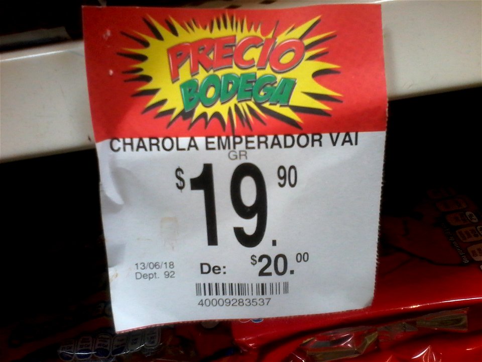 Precio Bodega: Descuento de 10 centavos