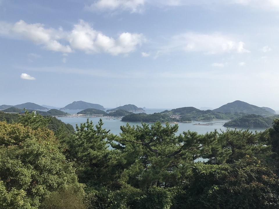 Hallyeosudo National park in Tongyeong, South Korea