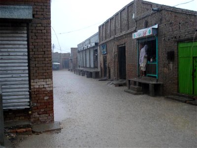Rain in Kulachi Dera Ismail Khan Khyber Pakhtunkhwa Pakistan photo