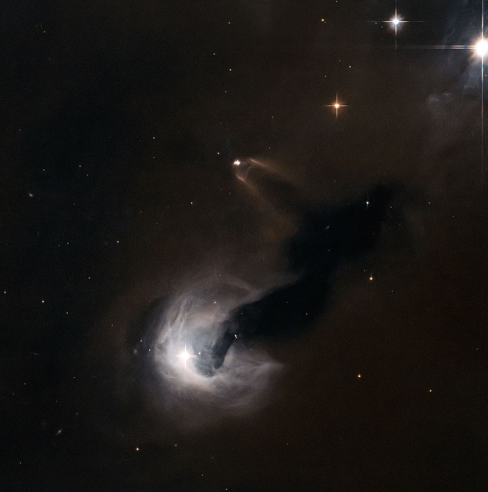 Hubble Looks at Light and Dark in the Universe