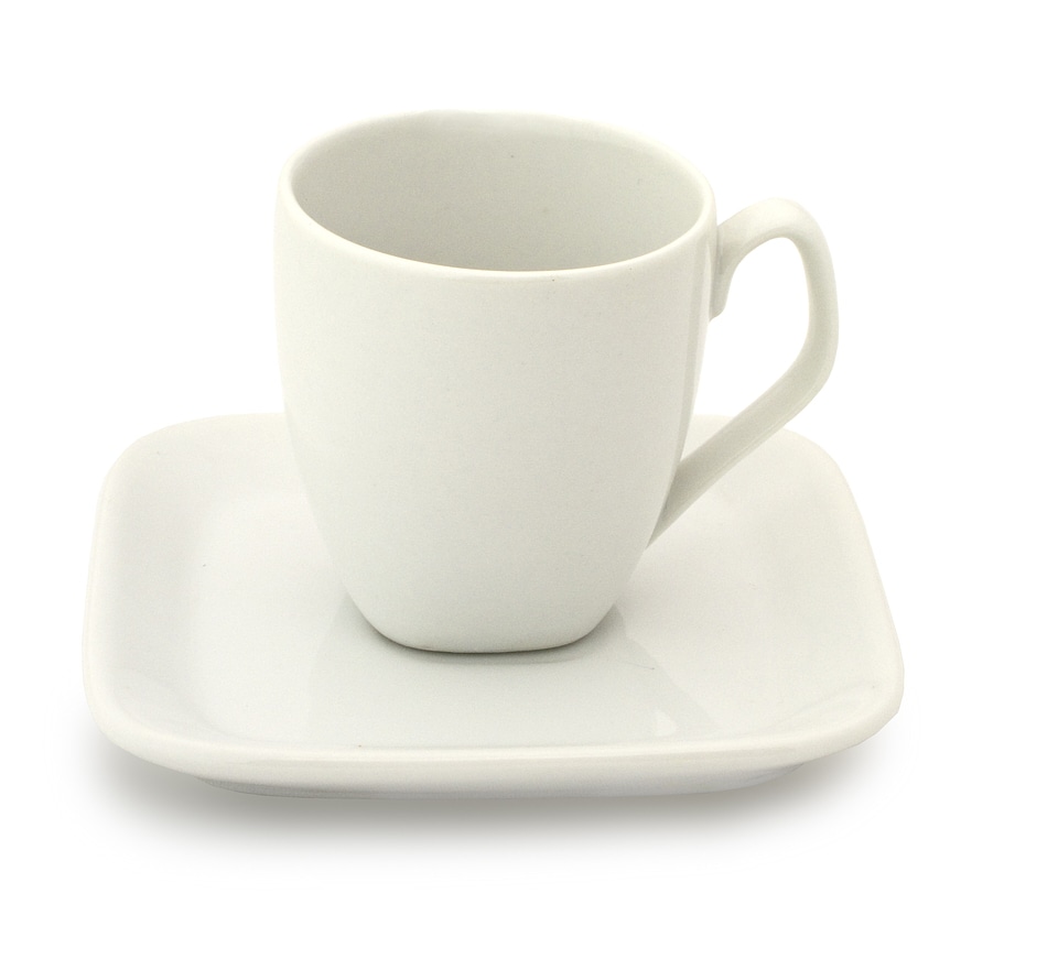 White porcelain food