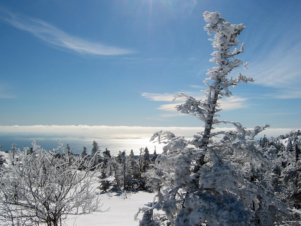 Winter Atop Cadillac Acadia National Park