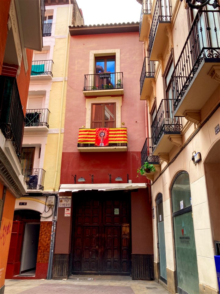 Likely Residence of Chaminade: Calle Cinego, Zaragoza