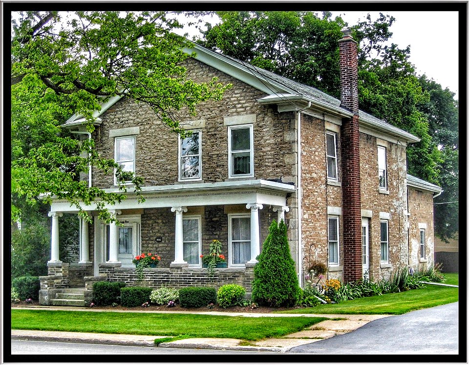 Lockport New York - United States - Isaac Dole House - Cana Erie