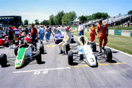 John Hayden racing photo