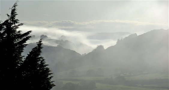 Plas Talgarth morning view