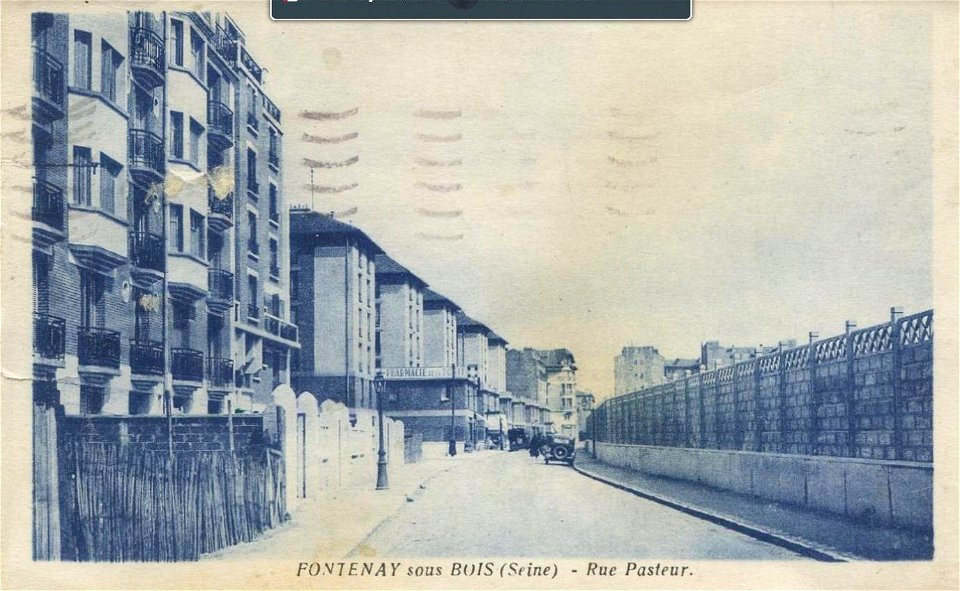 Fontenay-sous-Bois.Rue Pasteur