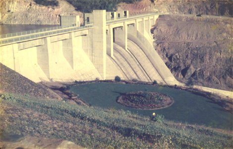 Eildon Dam 1960 photo