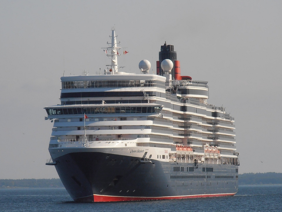 Famous cruise ship - Queen Elizabeth