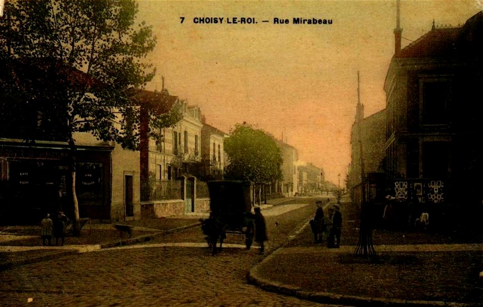 Choisy-le-Roi.Rue Mirabeau