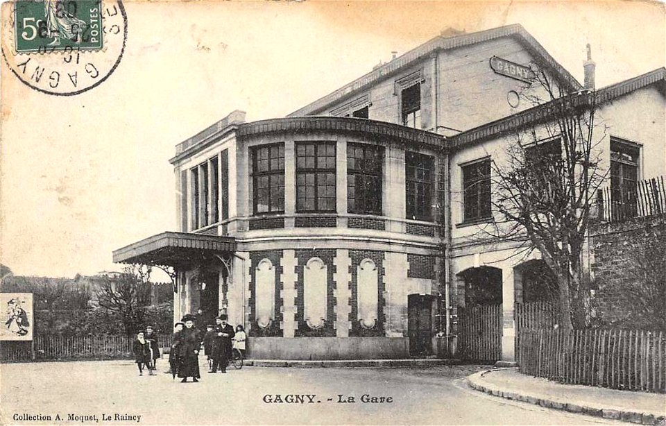 Gagny.La gare