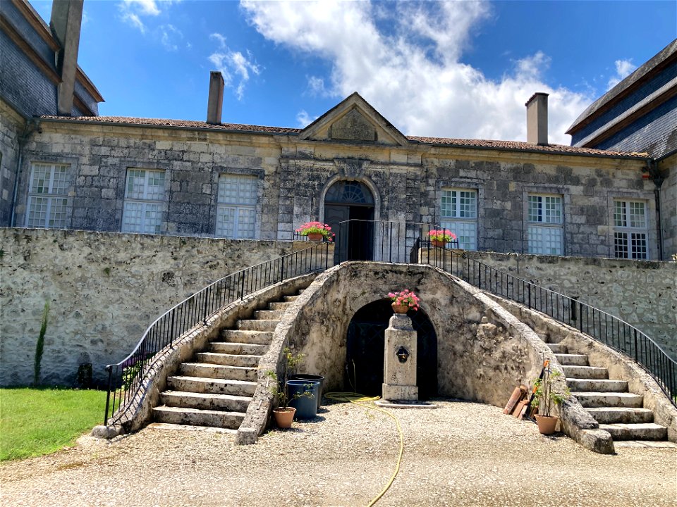 Adele's Childhood Home Exterior: Chateau de Trenquelleon, Feugarolles