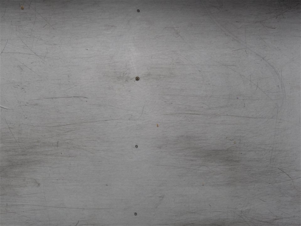 transparent plastic box with scratches