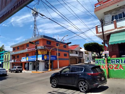 Avenida Ignacio Zaragoza esquina con Belisario Domínguez | Centro de Mazatlán | 14 de Julio del 2021