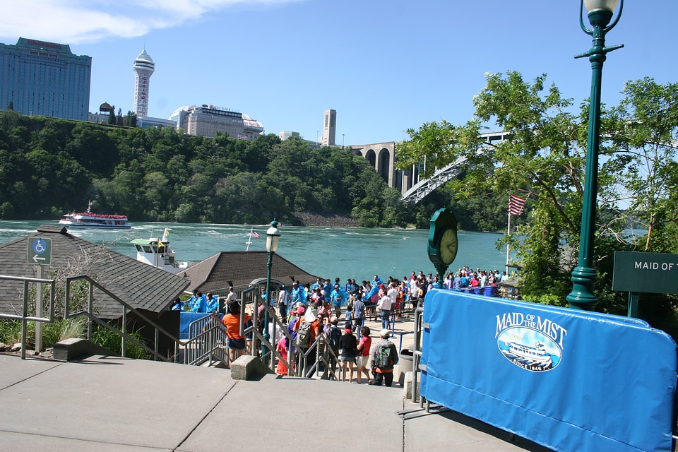 Maid of the Mist boat tour in Niagara Falls