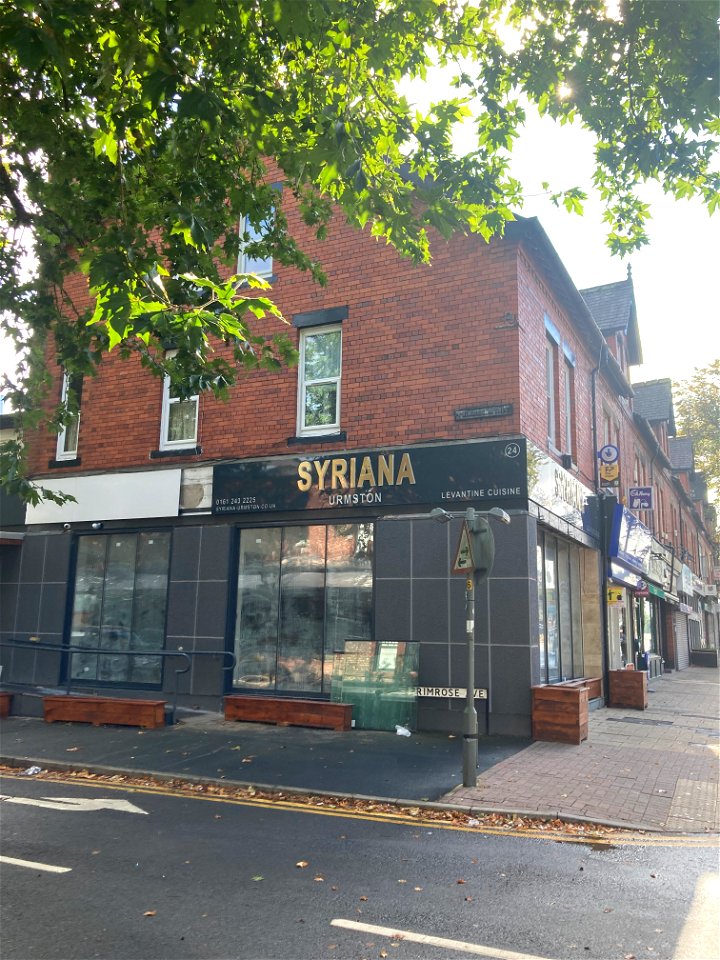 Coming soon...Syriana (Levantine Cuisine), Crofts Bank Road, Urmston