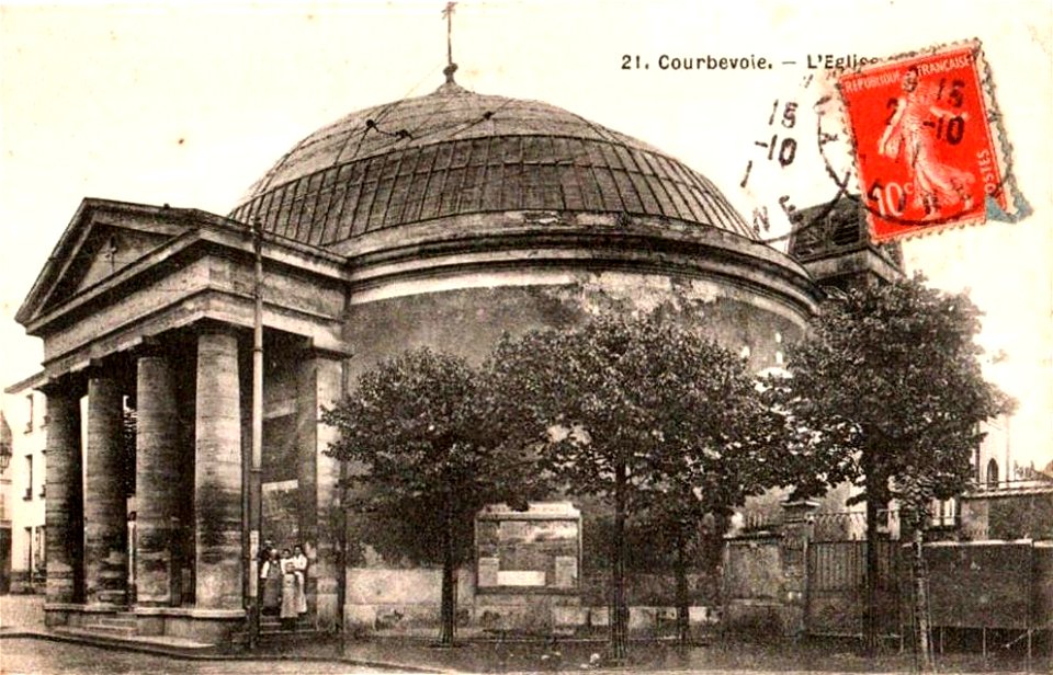 Courbevoie.Église Saint-Pierre-Saint-Paul