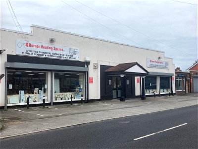 Shops on Higher Road, Urmston photo