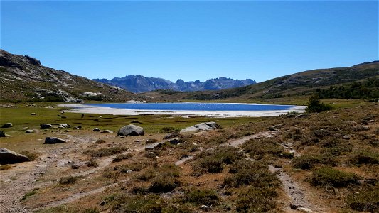 GR 20 nord Sud Etape 6 Castel di Vergiu - Manganu