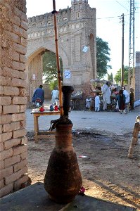 View of Muddy Gate Kulachi from Hotel Kulachi Dera Ismail Khan  Khyber Pakhtunkhwa Pakistan