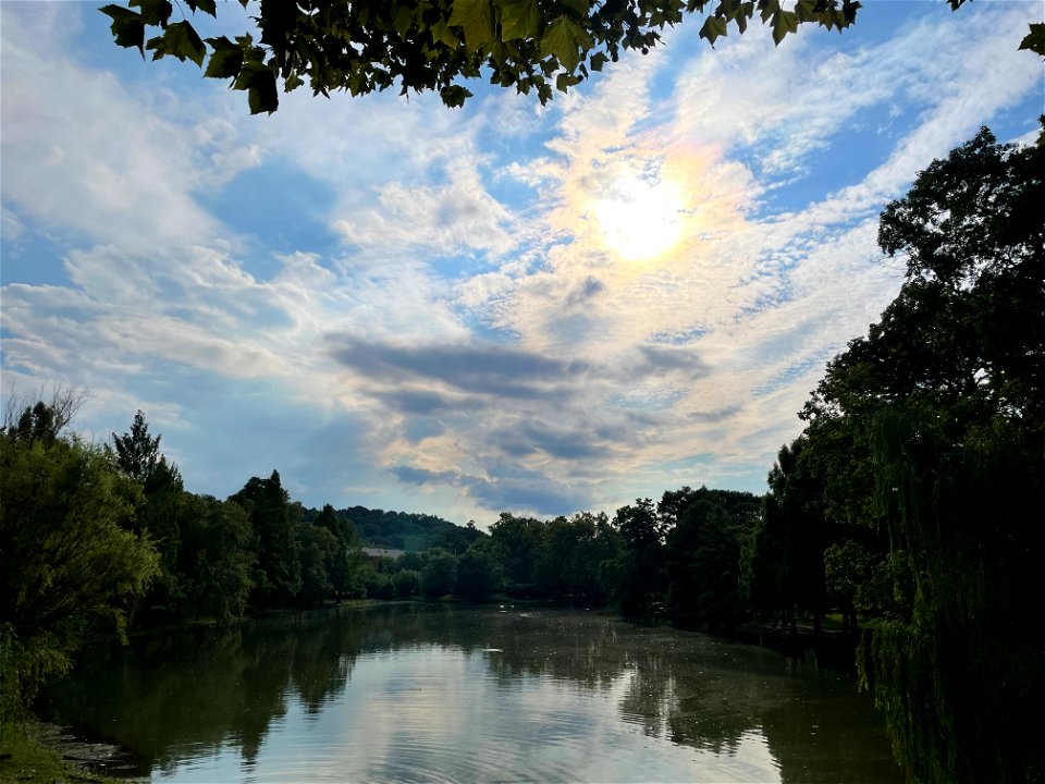 Lake in Yoctangee Park Chillicothe OH 2022