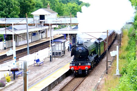 60103 'Flying Scotsman' at Oakleigh Park with 'The Yorkshireman'