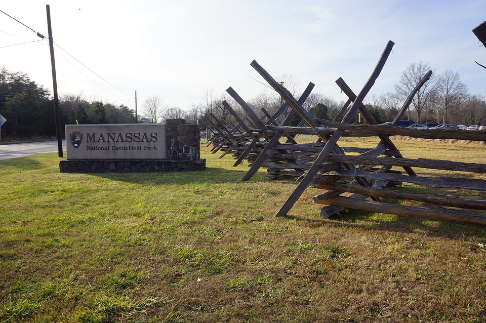 Parking Lot Manassas National Battlefield Park