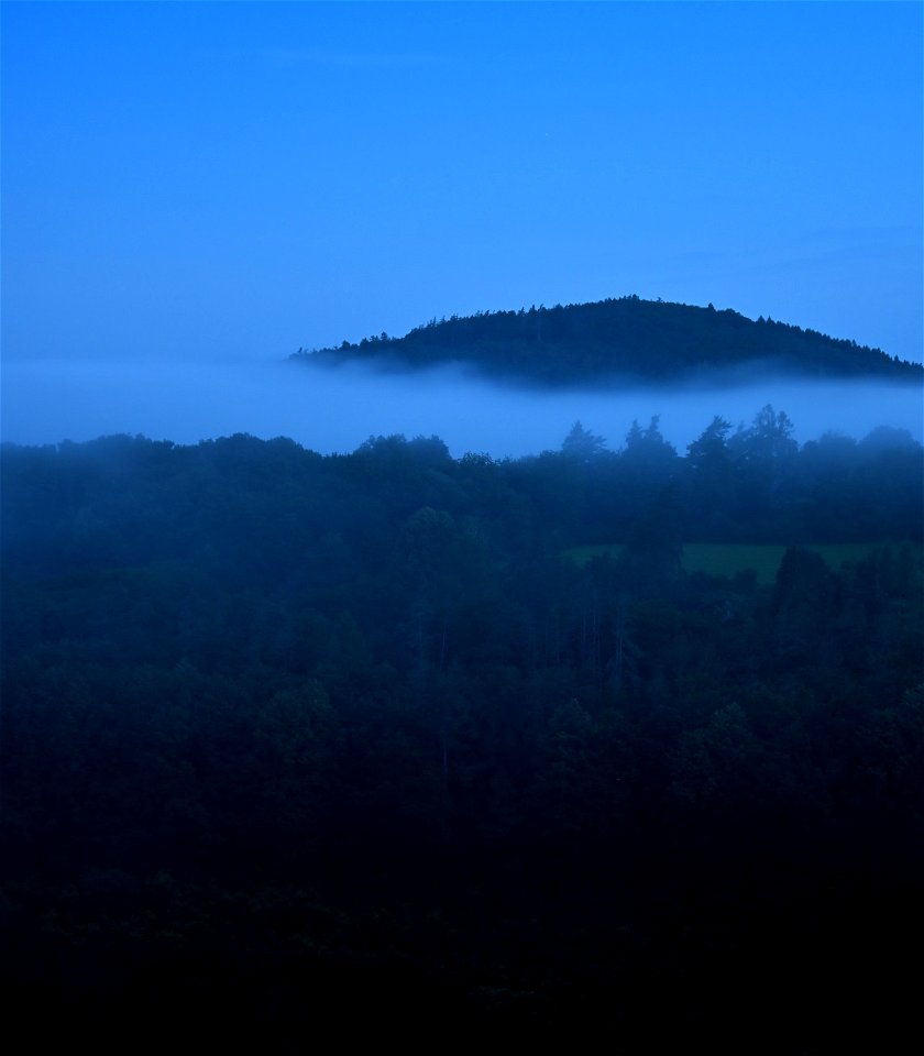 Lake Placid ~ Adirondack Mountains  ~ UNESCO -  Foggy Evening