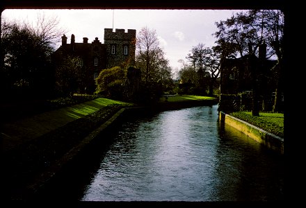 River Stour, Westgate Gardens, Canterbury photo