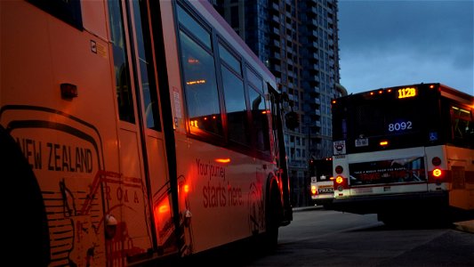 OG Airport bus at Kipling. photo