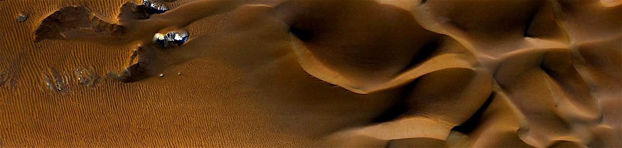 Mars - North Ganges Mensa Dune Field photo