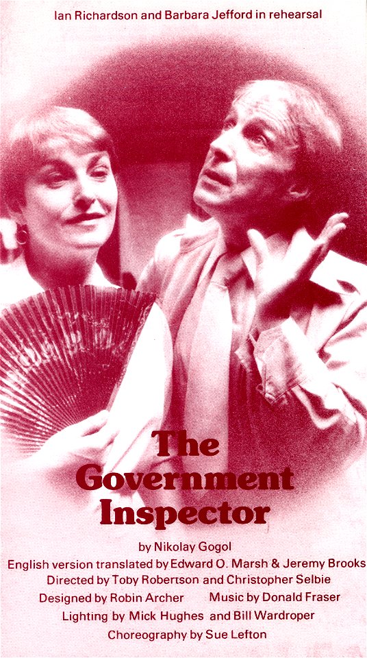 The Government Inspector: Old Vic (London), September 1979