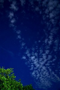 Nubes y estrellas. photo