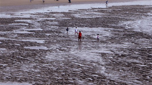 Tides Out (as usual) Weston-Super-Mare