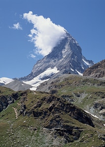 views of the Matterhorn - Swiss Alps photo