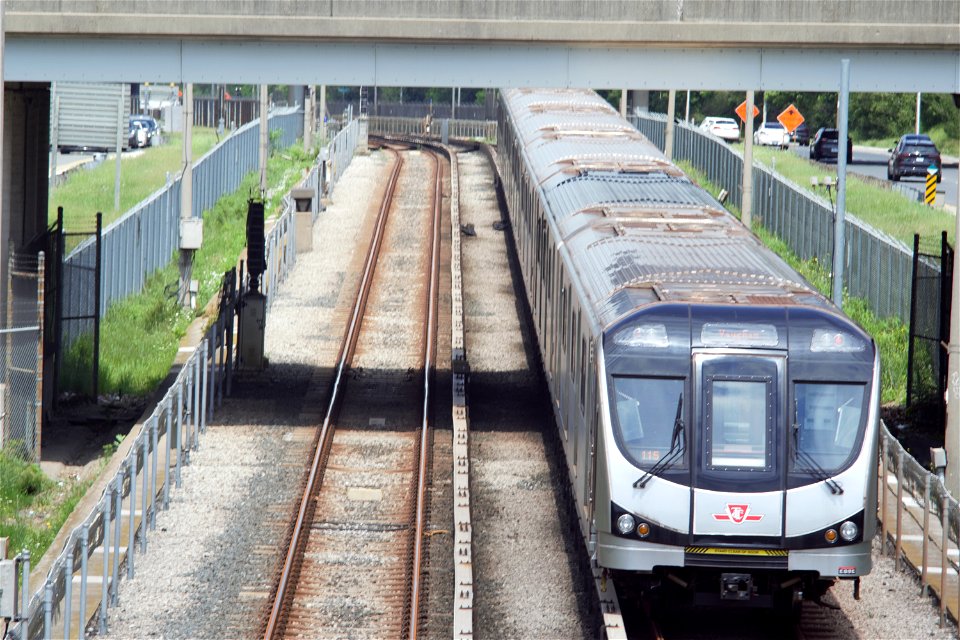 TTC Line1 TR near Eglinton West.