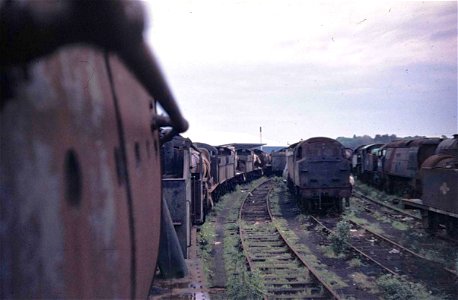 Steam Engines for Scrap, Barry 1973 photo