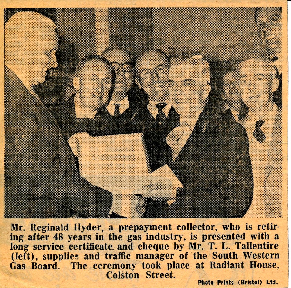 My Grandfather's Retirement, c1963