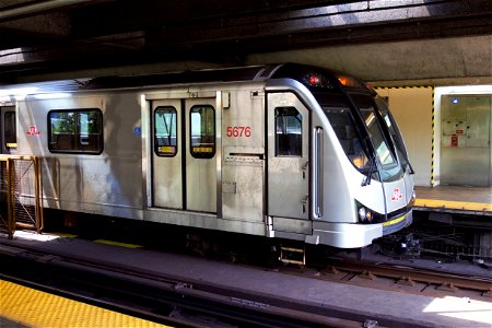 TTC Line1 TR At Eglinton West. photo