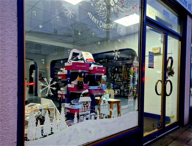 Prestige Healthcare, East Barnet, Christmas Window 2022 photo