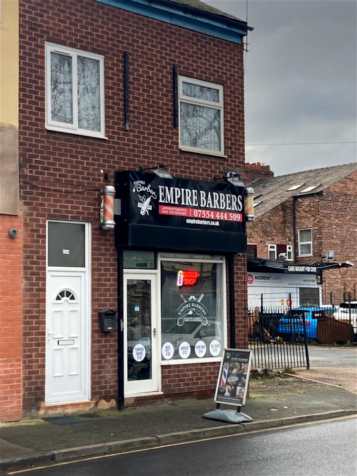 Empire Barbers, 24 Higher Road, Urmston